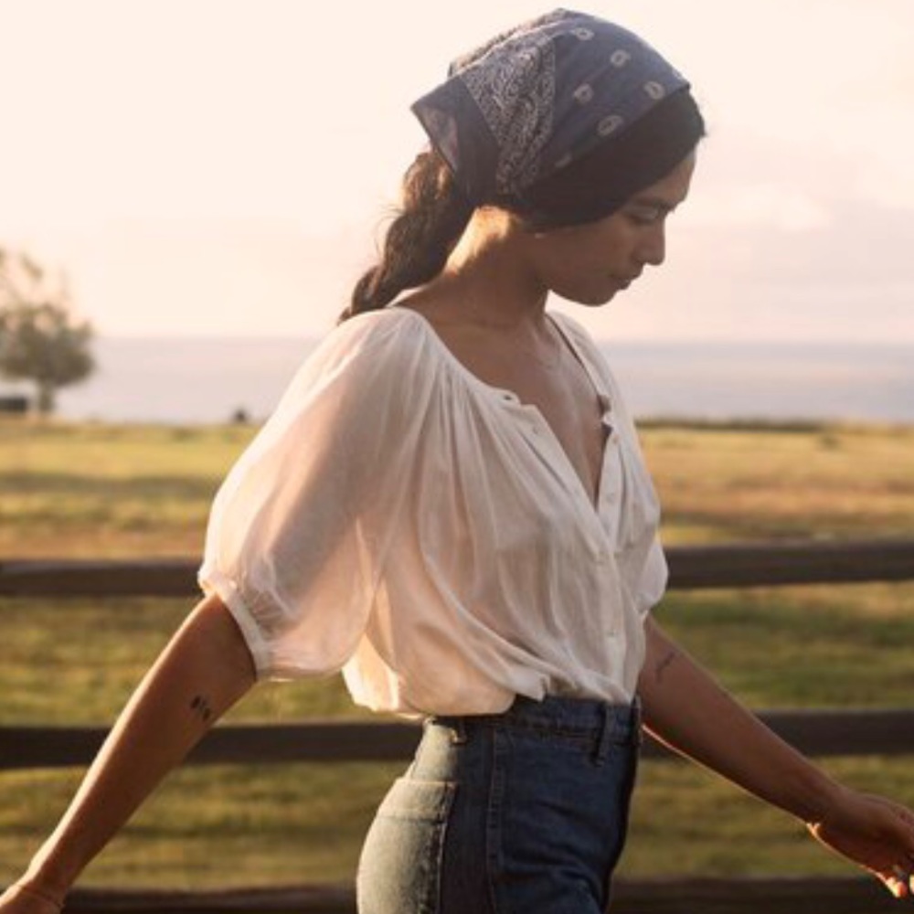 NWT DÔEN June Top – Salt